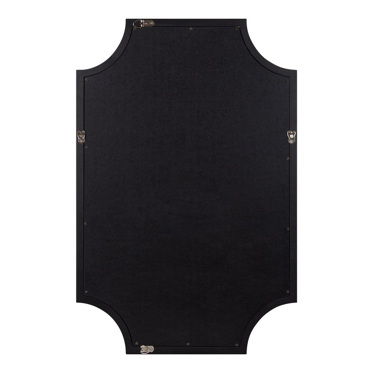 Miroir encadré en bois festonné Kate et Laurel Hogan