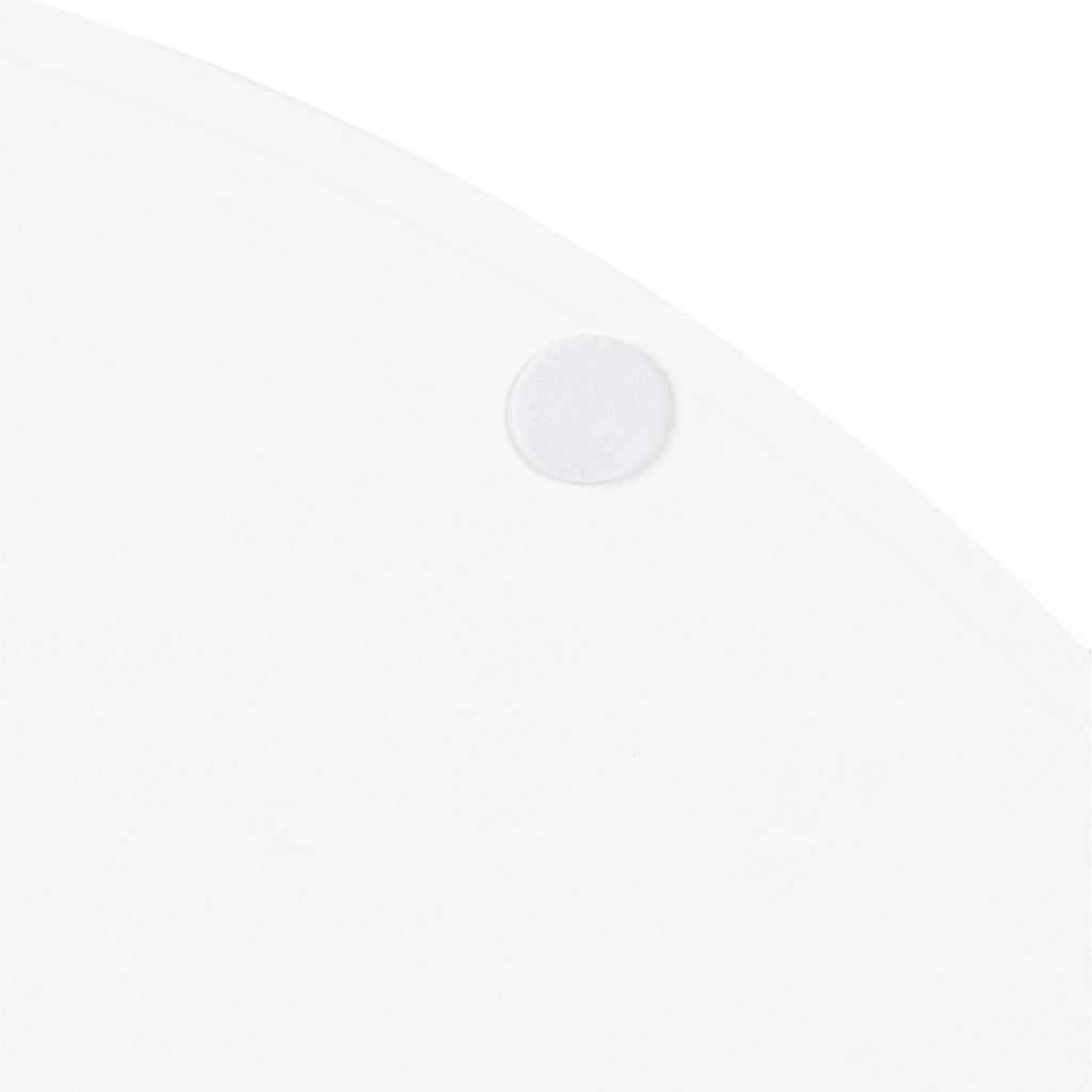 Plateau décoratif rond Kate et Laurel Lipton avec poignées en métal