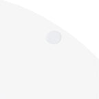 Plateau décoratif rond Kate et Laurel Lipton avec poignées en métal