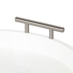 Plateau décoratif rond Kate et Laurel Lipton avec poignées en métal