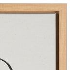 Kate et Laurel Sylvie Modern Circles Ensemble de toiles encadrées par Teju Reval