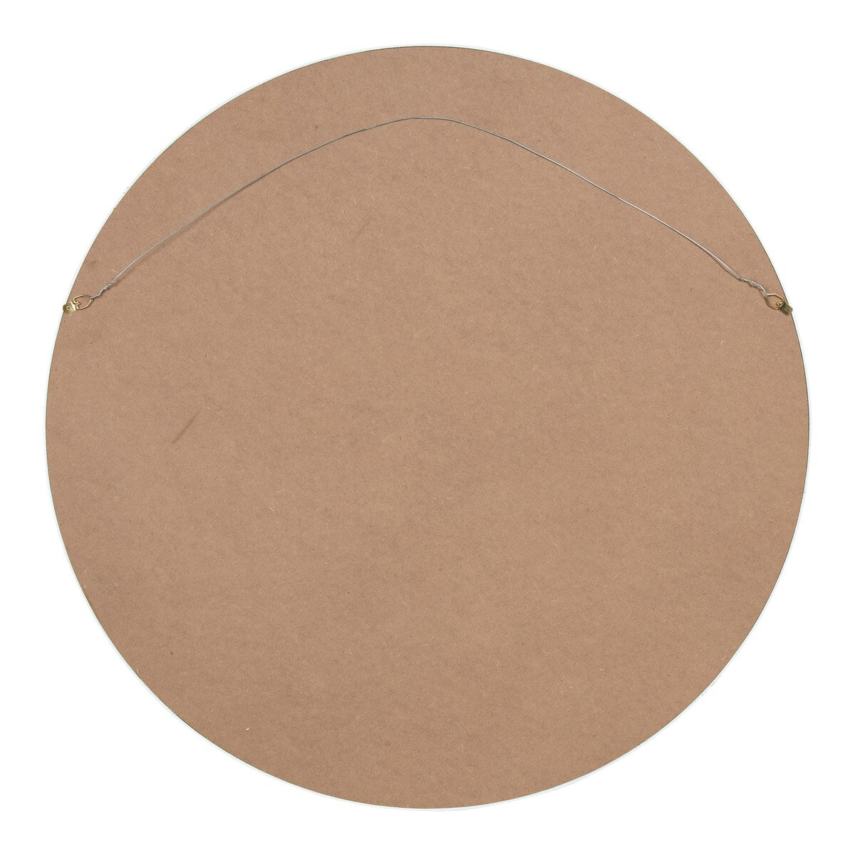 Miroir mural rond en bois Kate and Laurel Travis