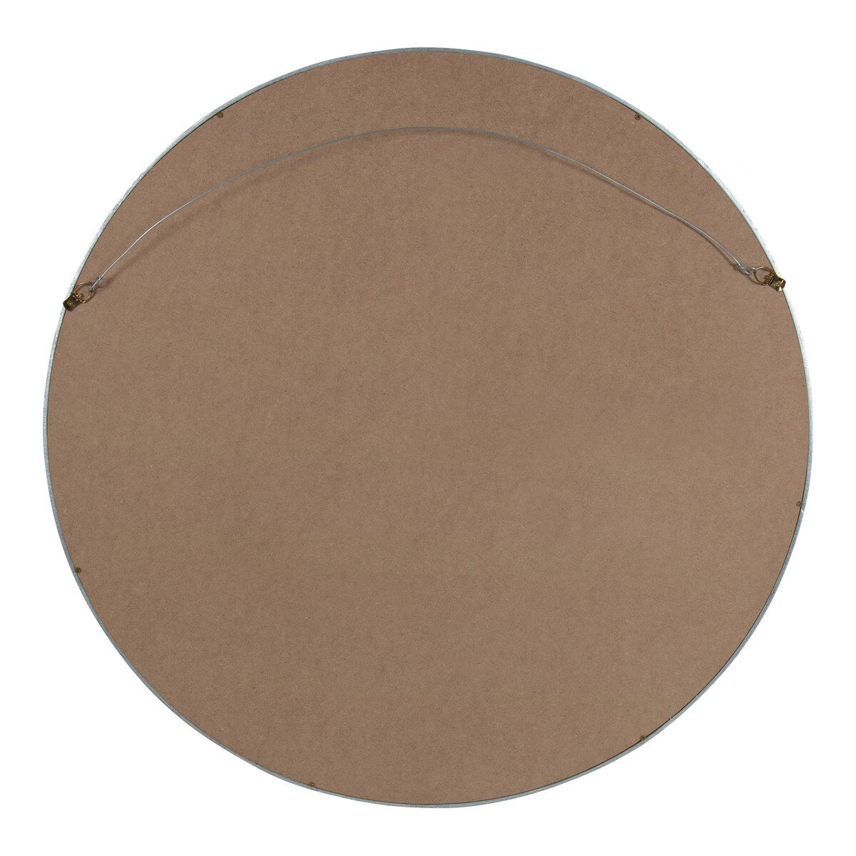 Miroir mural rond en bois Kate and Laurel Travis