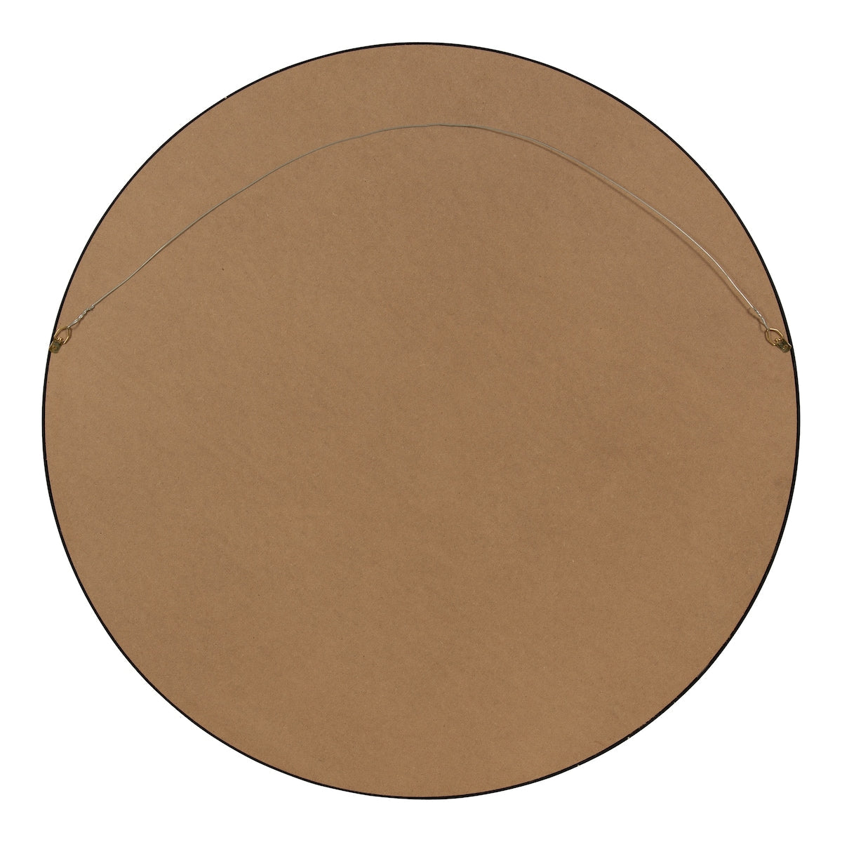 Miroir mural rond en bois Kate and Laurel Travis