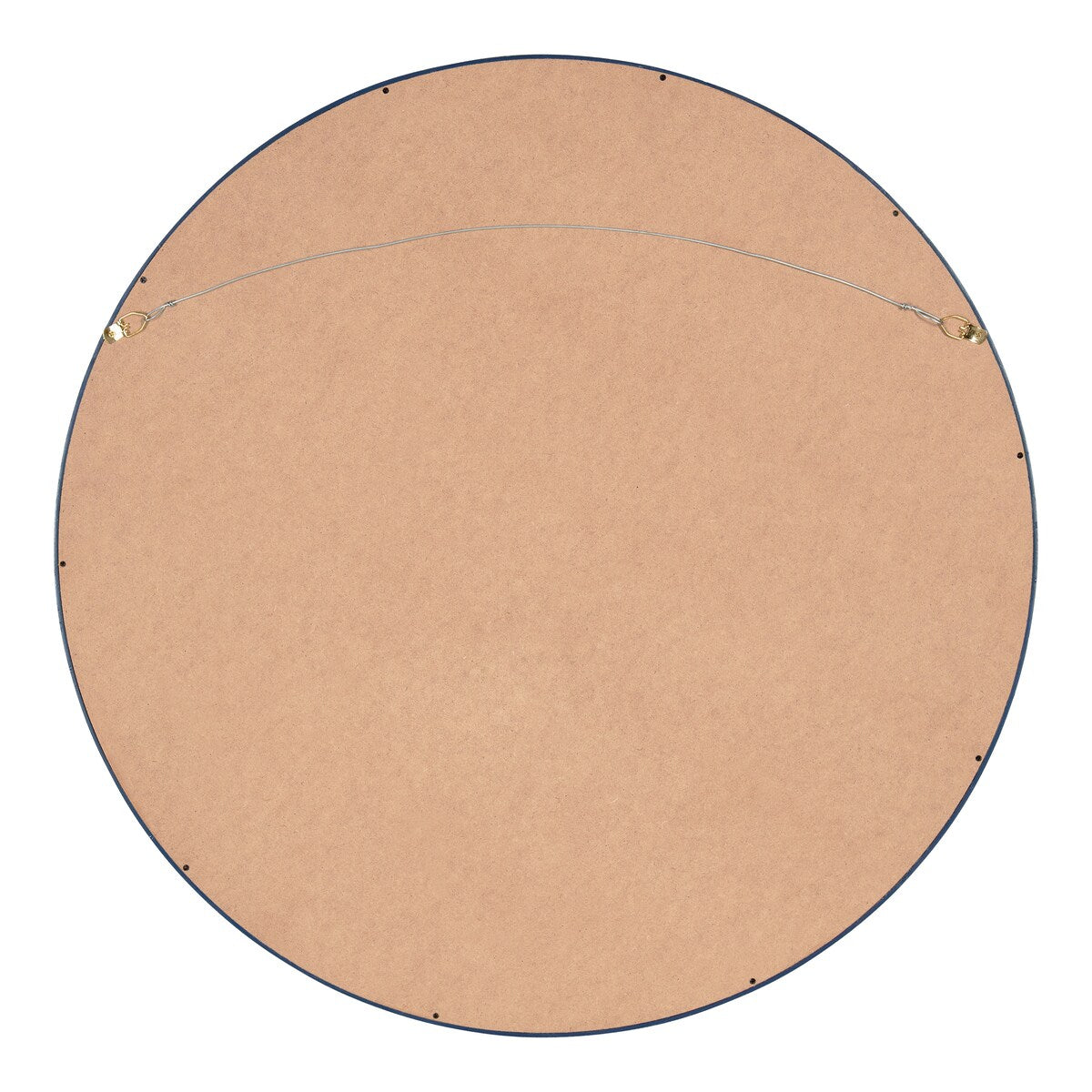 Miroir mural rond en bois Kate and Laurel Travis