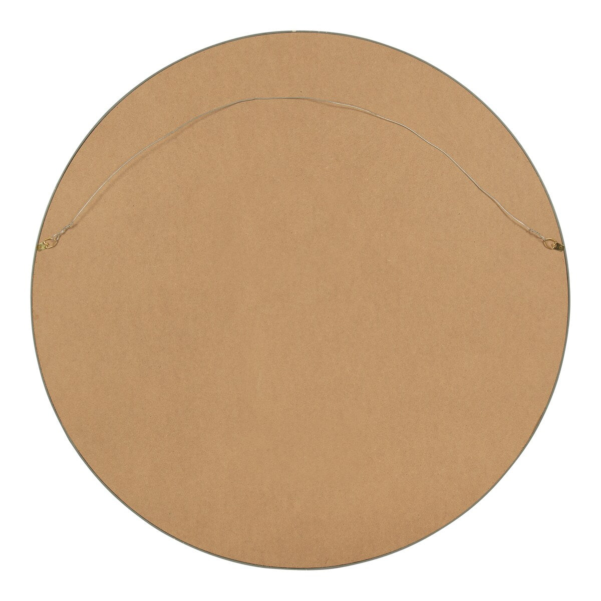 Miroir mural rond en bois Kate and Laurel Travis