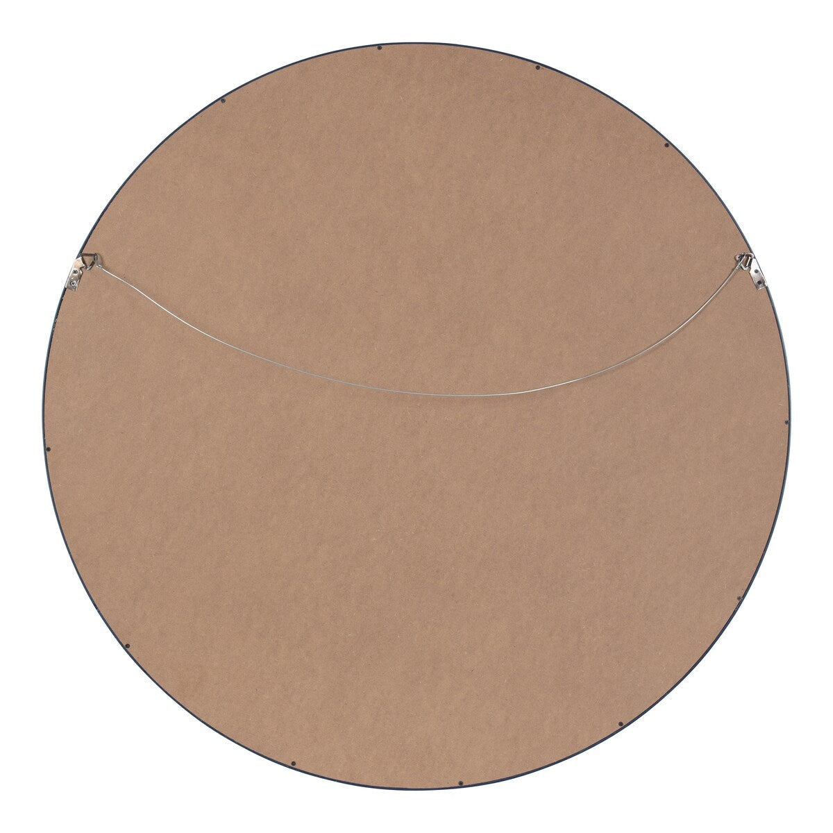 Miroir mural rond en bois Kate and Laurel Travis