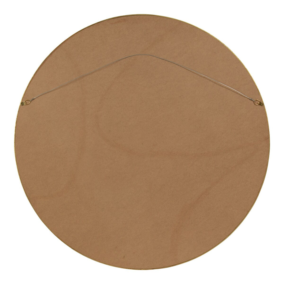 Miroir mural rond en bois Kate and Laurel Travis