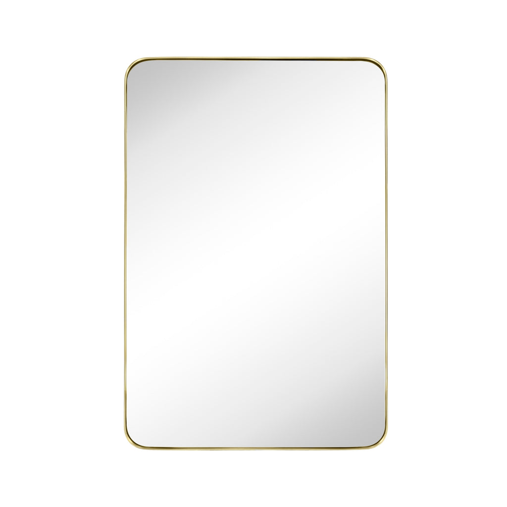 Miroir de salle de bain rectangulaire moderne et contemporain TEHOME Kengston