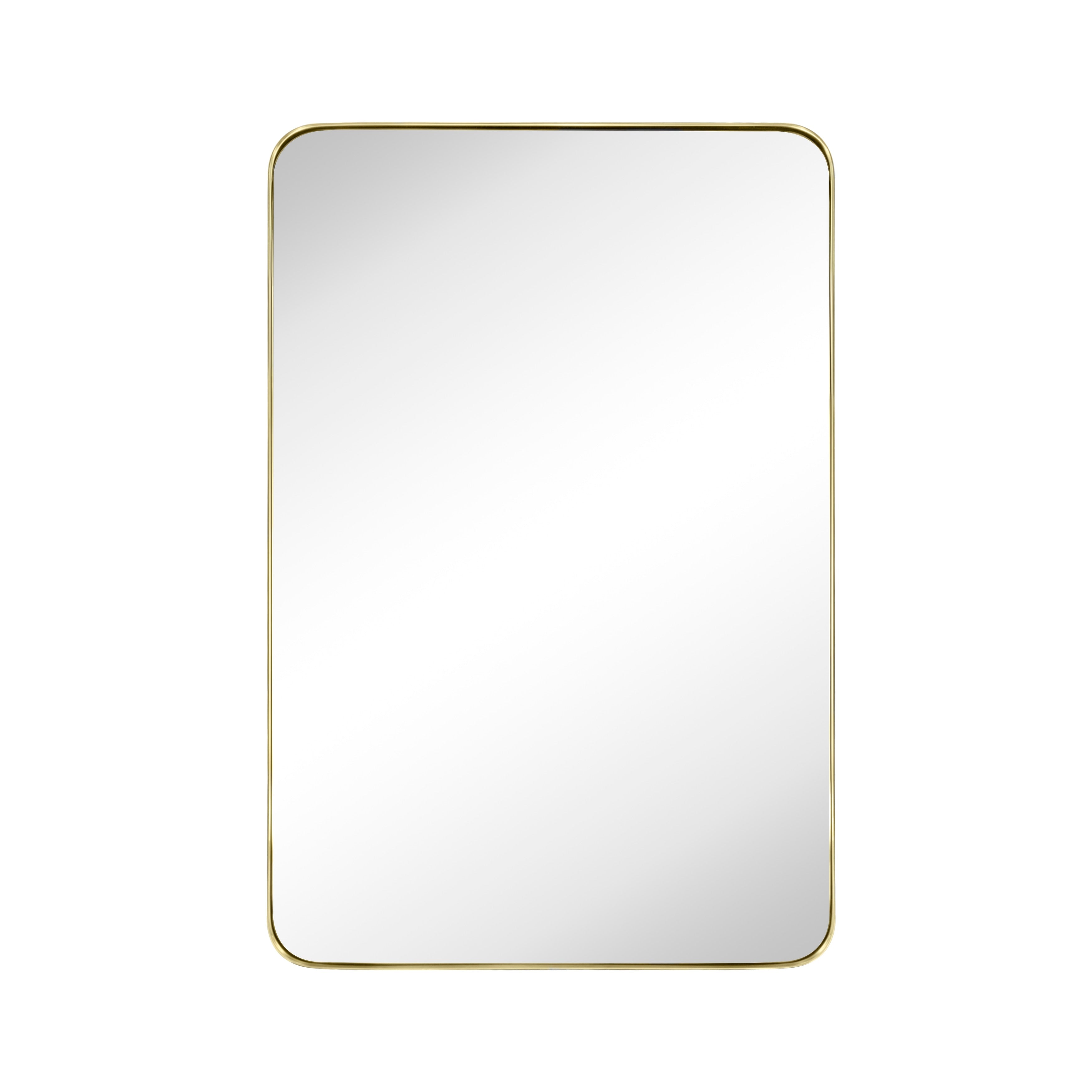 Miroir de salle de bain rectangulaire moderne et contemporain TEHOME Kengston