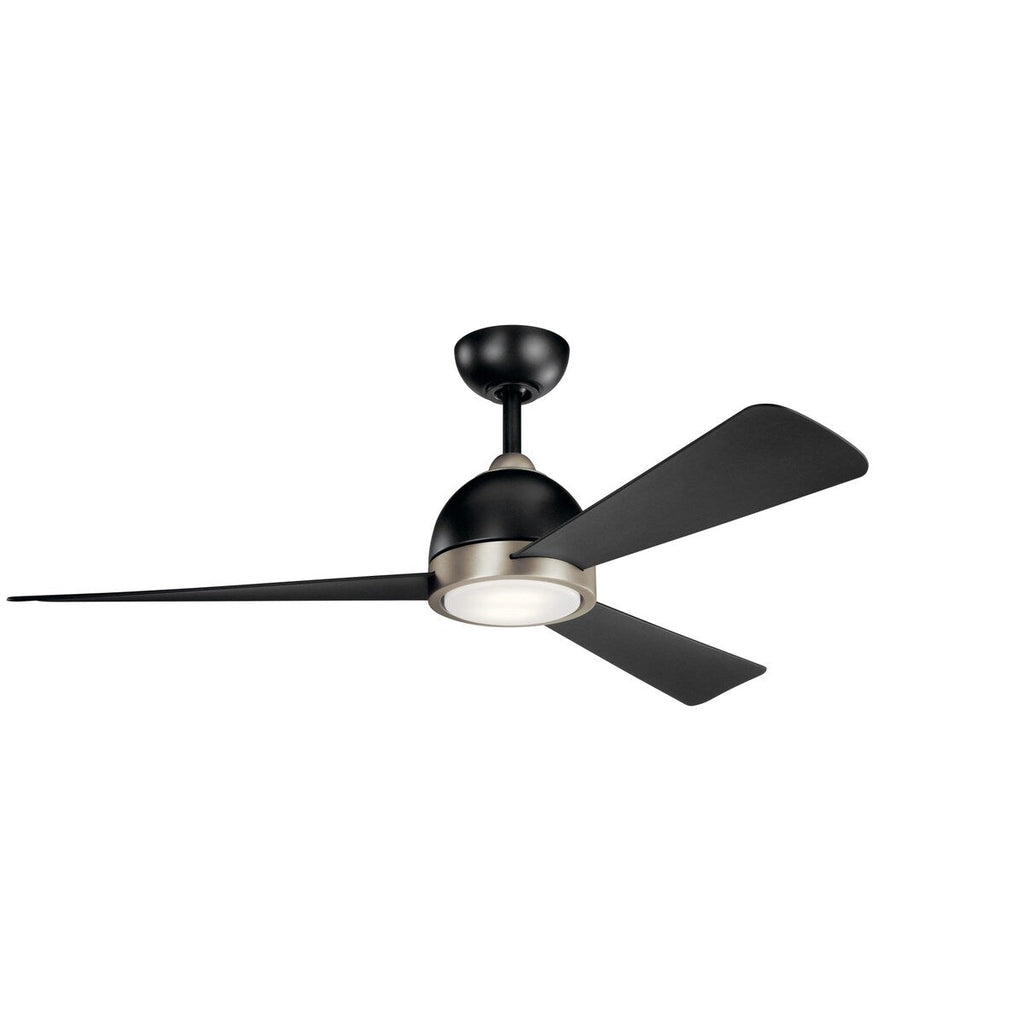 Ventilateur de plafond d'intérieur Kichler Incus 56 à 3 pales avec éclairage LED