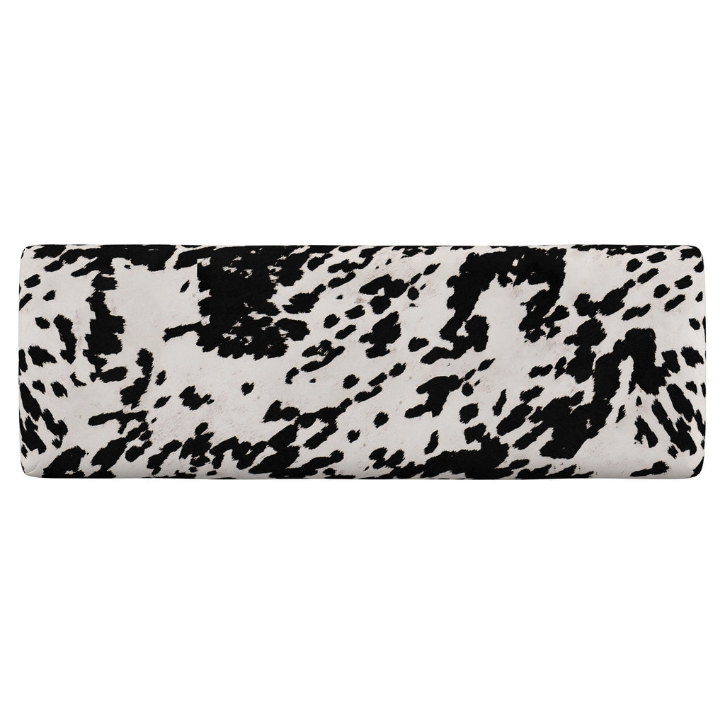 Banc capitonné en velours Klaus par iNSPIRE Q Bold