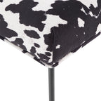 Banc capitonné en velours Klaus par iNSPIRE Q Bold