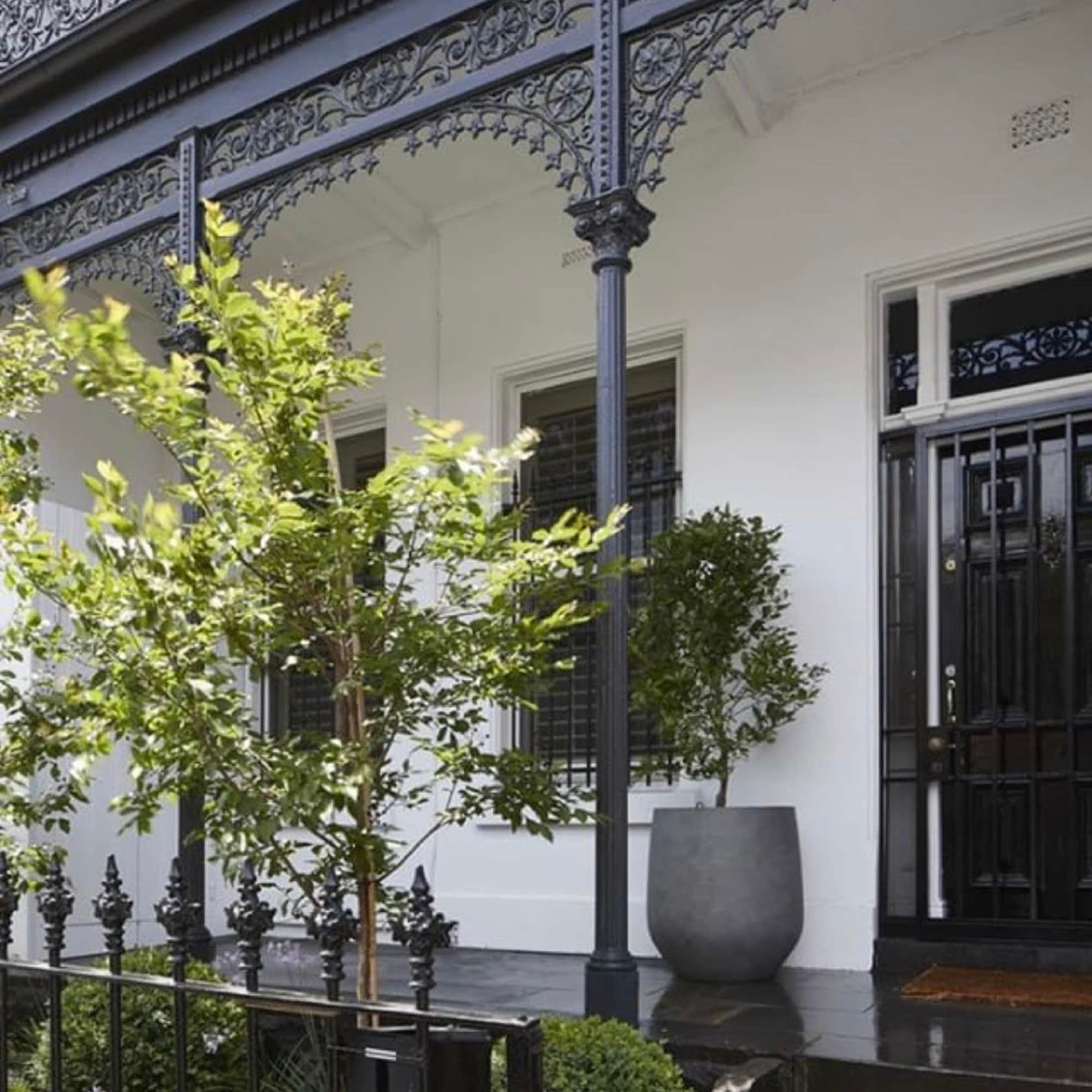 Jardinière conique en fibre de verre DreamPatio La Mirada, 1 pièce, pour intérieur/extérieur