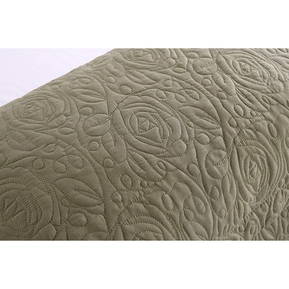 Housse de coussin brodée Porch &amp; Den Manor (lot de 2)