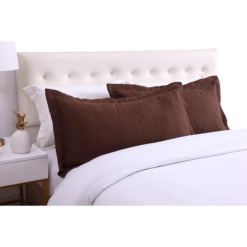 Housse de coussin brodée Porch &amp; Den Manor (lot de 2)