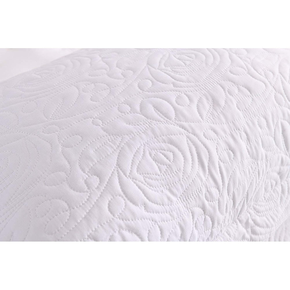 Housse de coussin brodée Porch &amp; Den Manor (lot de 2)