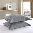 Housse de coussin brodée Porch &amp; Den Manor (lot de 2)