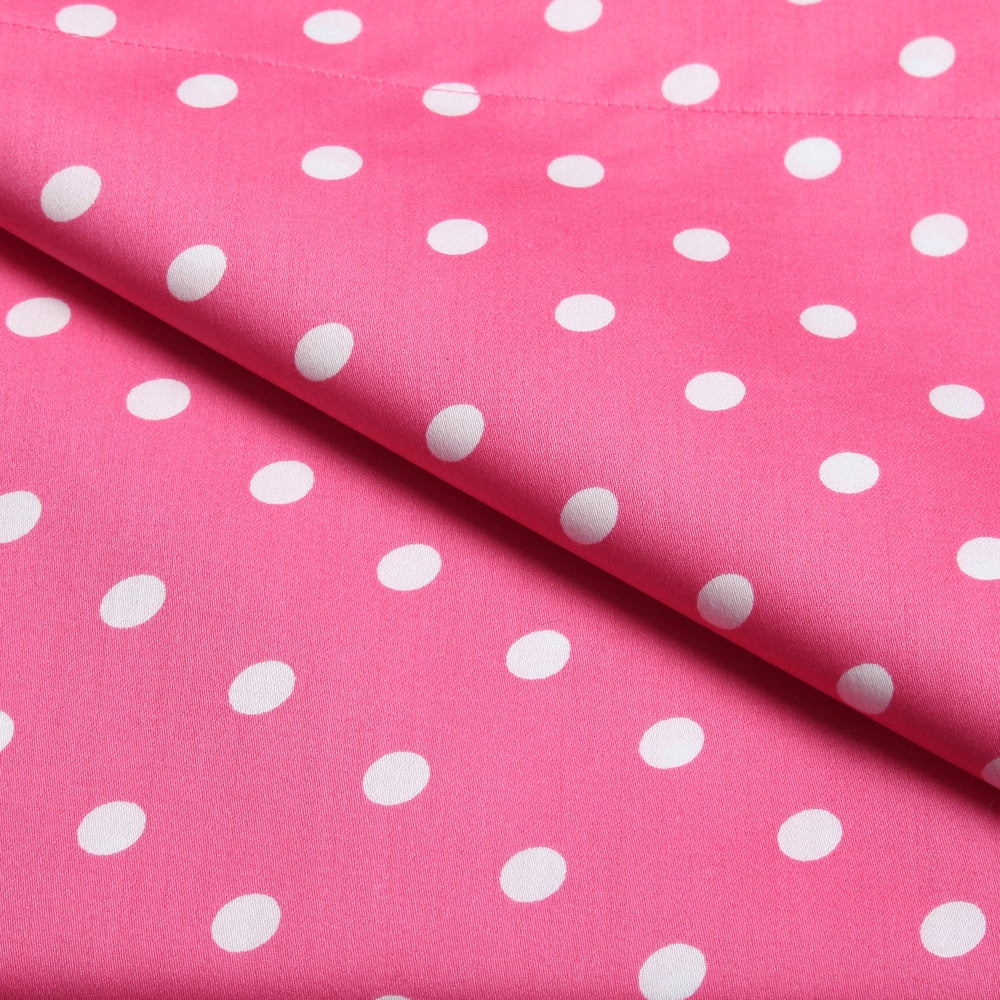 Parure de lit en mélange de coton à pois 600 fils au pouce carré de qualité supérieure