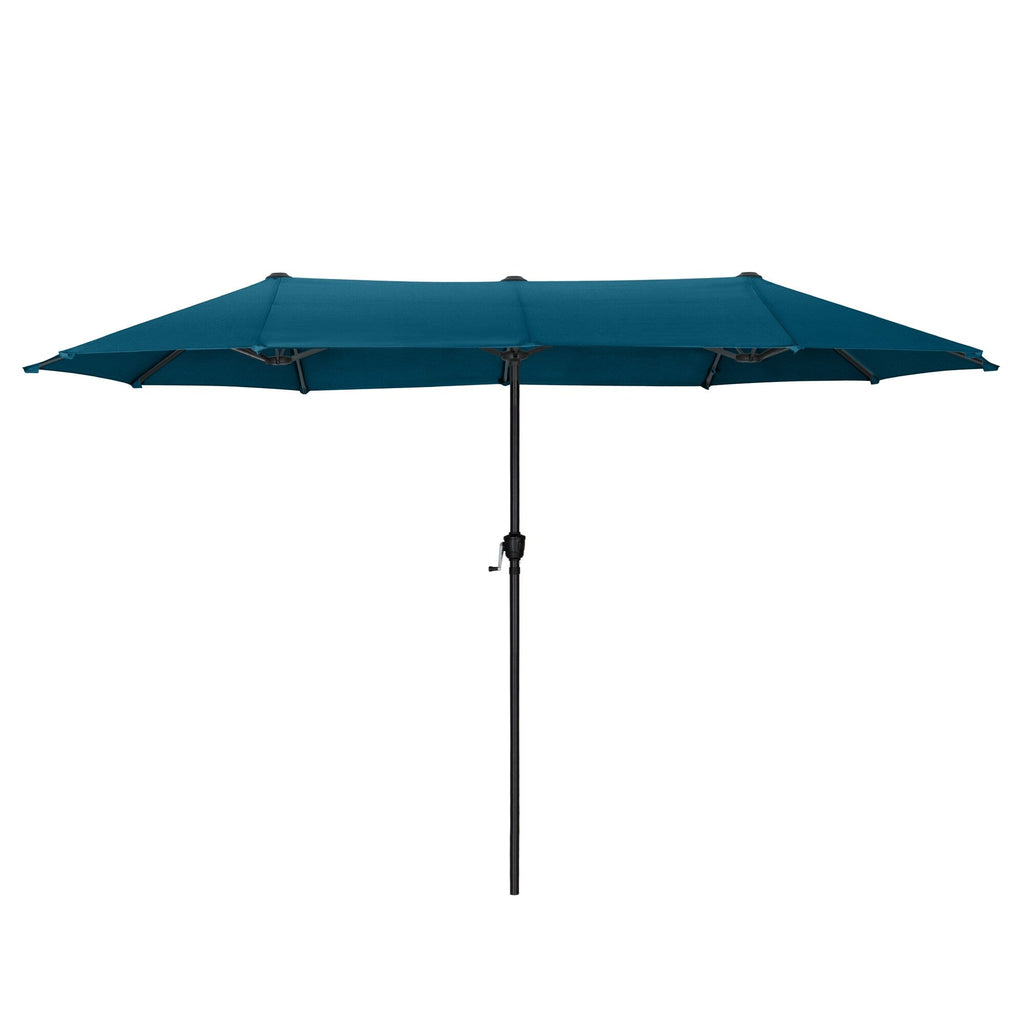 Parasol de patio double face MAISON ARTS de 13 pieds extra large avec manivelle