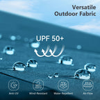 Parasol de patio double face MAISON ARTS de 13 pieds extra large avec manivelle