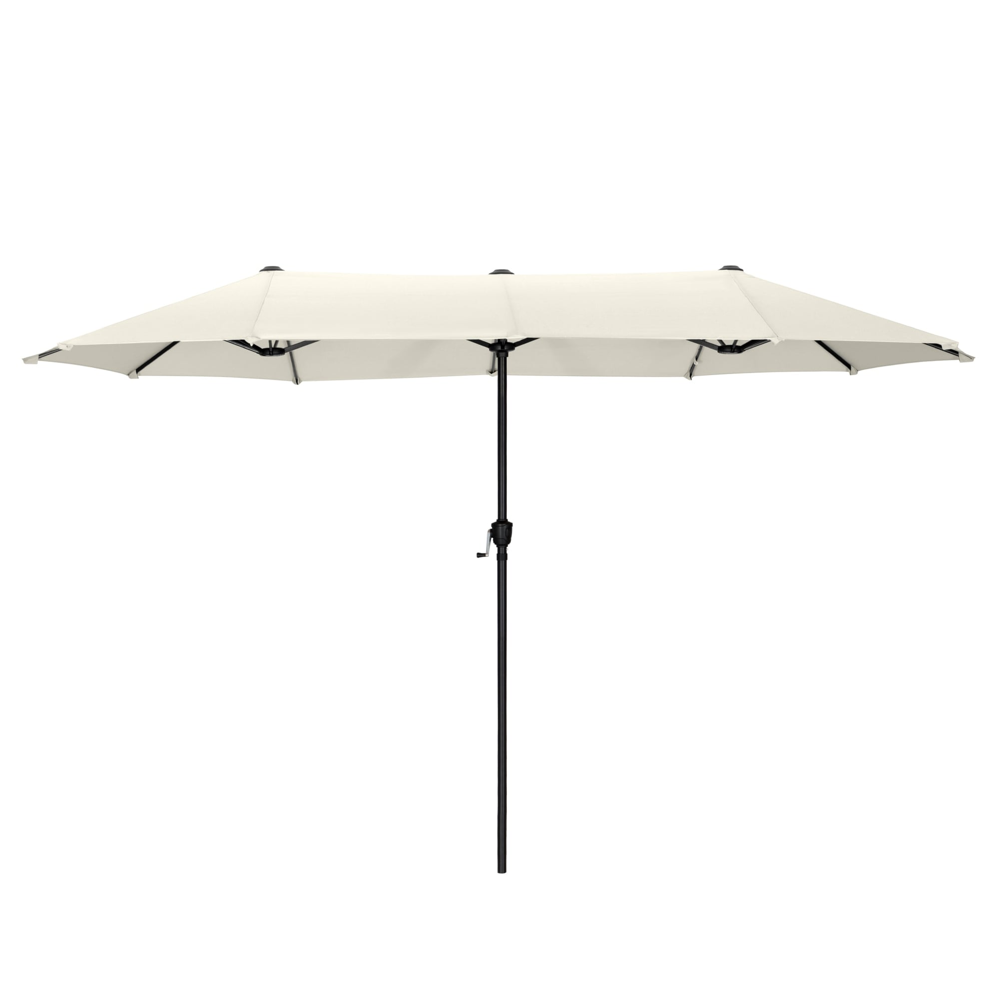 Parasol de patio double face MAISON ARTS de 13 pieds extra large avec manivelle