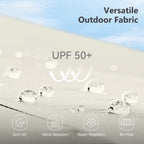 Parasol de patio double face MAISON ARTS de 13 pieds extra large avec manivelle