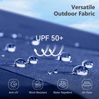 Parasol de patio double face MAISON ARTS de 13 pieds extra large avec manivelle