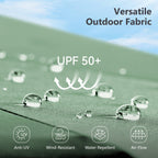 Parasol de patio double face MAISON ARTS de 13 pieds extra large avec manivelle