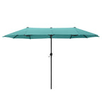Parasol de patio double face MAISON ARTS de 13 pieds extra large avec manivelle