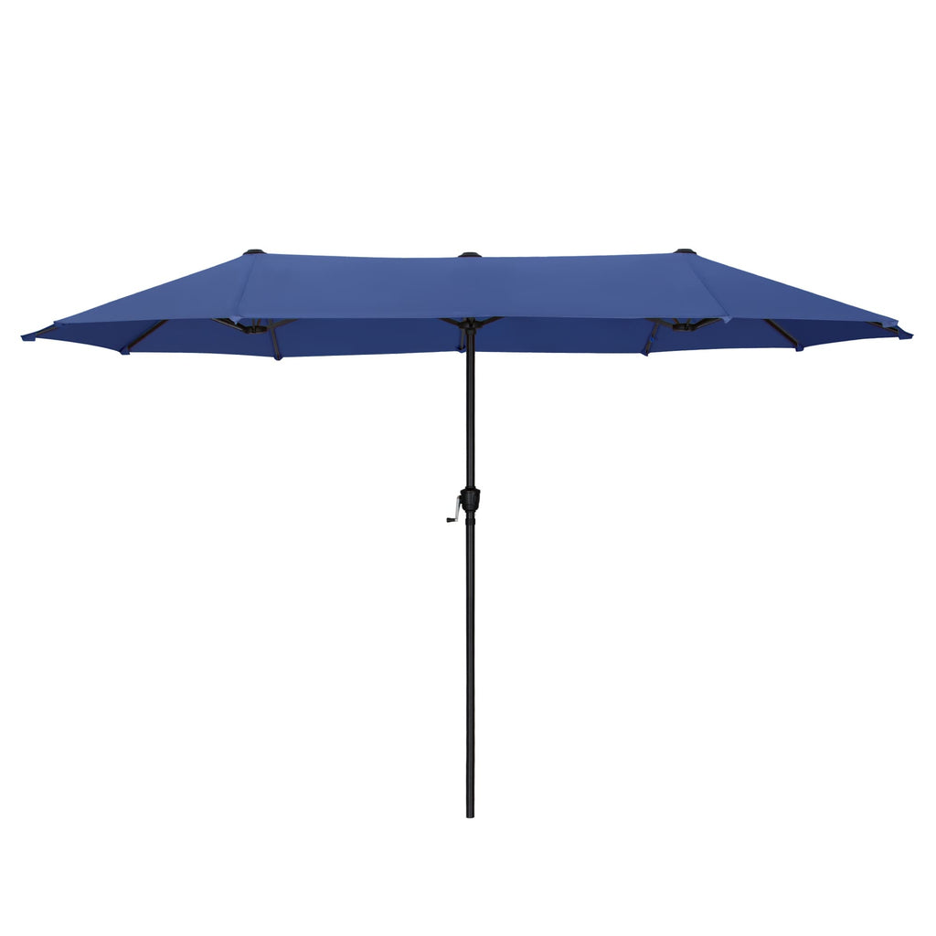 Parasol de patio double face MAISON ARTS de 13 pieds extra large avec manivelle
