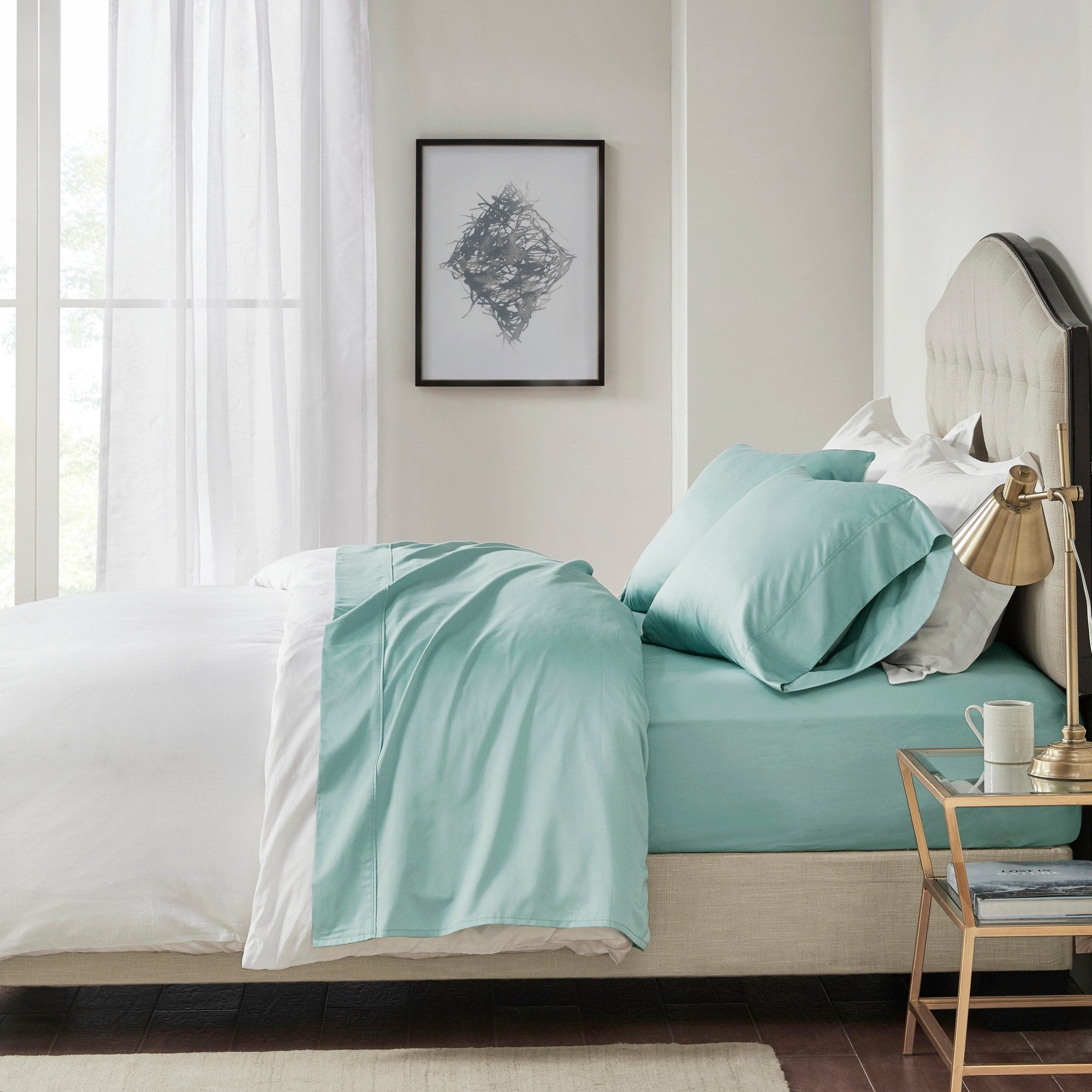 Parure de draps Madison Park en coton Pima 600 fils