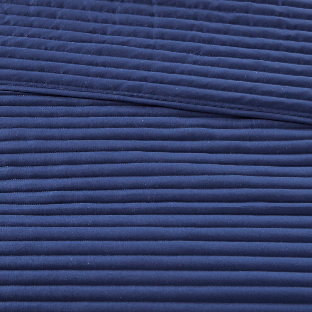 Collection de couettes et de courtepointes en seersucker imprimé Madison Park Anchorage, 8 pièces