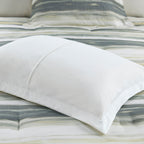 Collection de couettes et de courtepointes en seersucker imprimé Madison Park Anchorage, 8 pièces