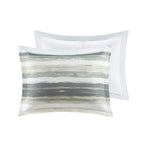 Collection de couettes et de courtepointes en seersucker imprimé Madison Park Anchorage, 8 pièces