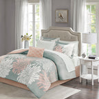 Madison Park Essentials Caldwell Ensemble complet de couette avec draps en coton
