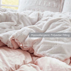 Parure de lit Madison Park Margot avec imprimé dos en fourrure longue