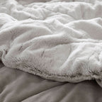 Parure de lit Madison Park Margot avec imprimé dos en fourrure longue