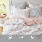 Parure de lit Madison Park Margot avec imprimé dos en fourrure longue