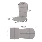 Coussins de chaise Malibu Adirondack (lot de 2) par Christopher Knight Home