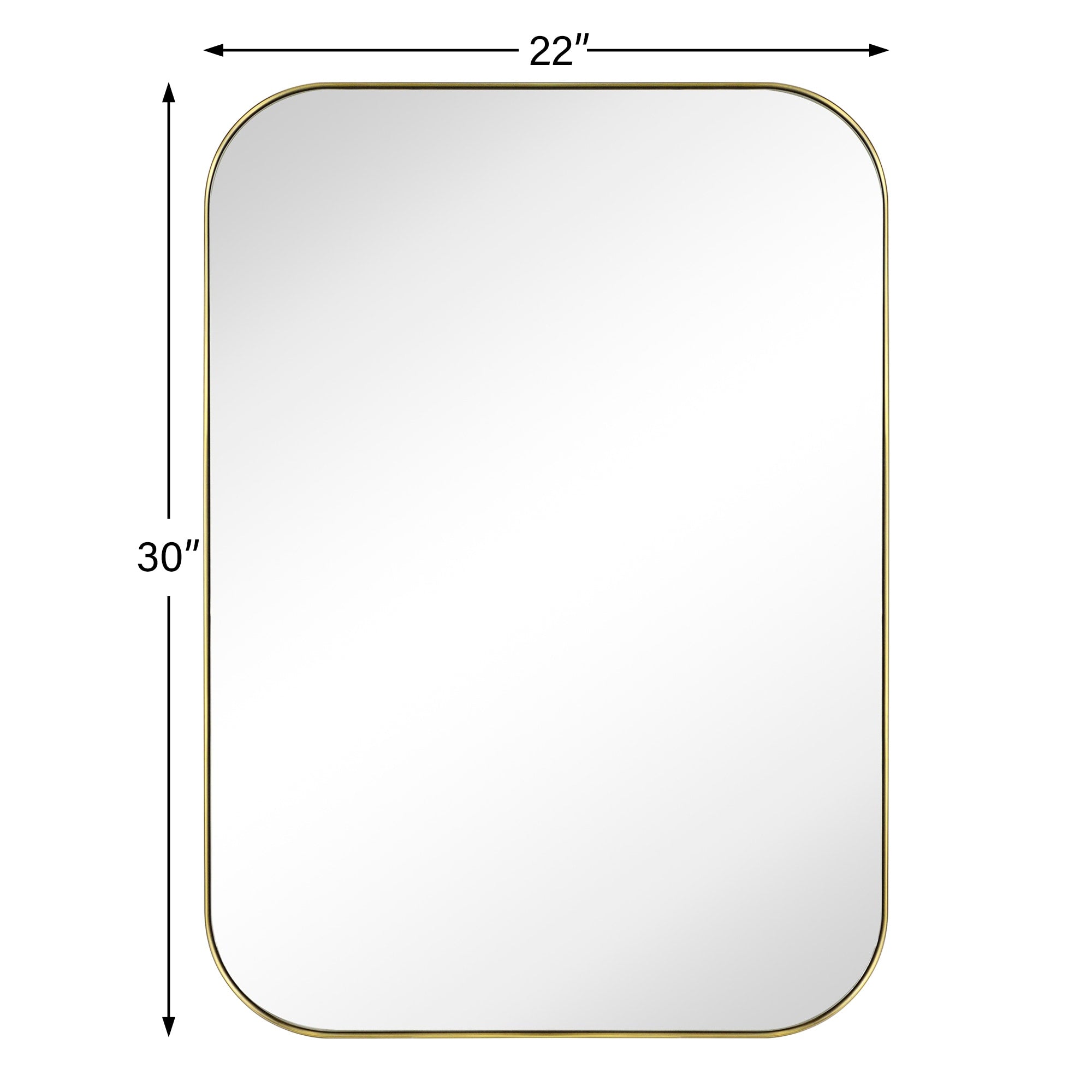 Miroirs muraux ronds en métal chic et moderne du milieu du siècle TEHOME
