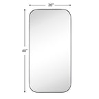 Miroirs muraux ronds en métal chic et moderne du milieu du siècle TEHOME