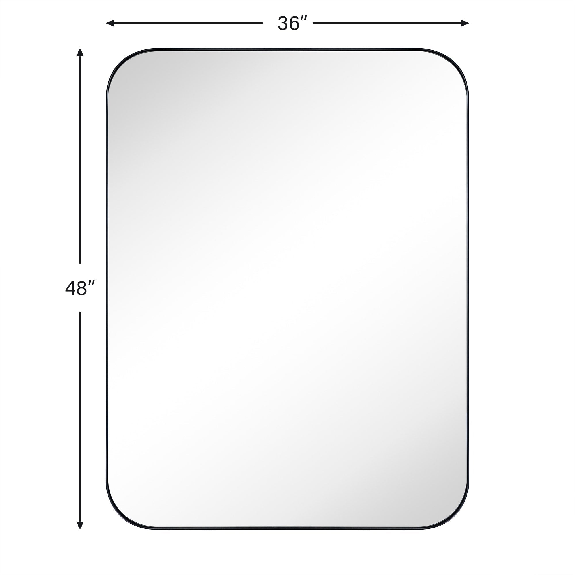 Miroirs muraux ronds en métal chic et moderne du milieu du siècle TEHOME