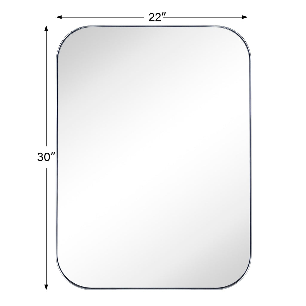 Miroirs muraux ronds en métal chic et moderne du milieu du siècle TEHOME