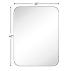 Miroirs muraux ronds en métal chic et moderne du milieu du siècle TEHOME