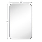 Miroirs muraux ronds en métal chic et moderne du milieu du siècle TEHOME