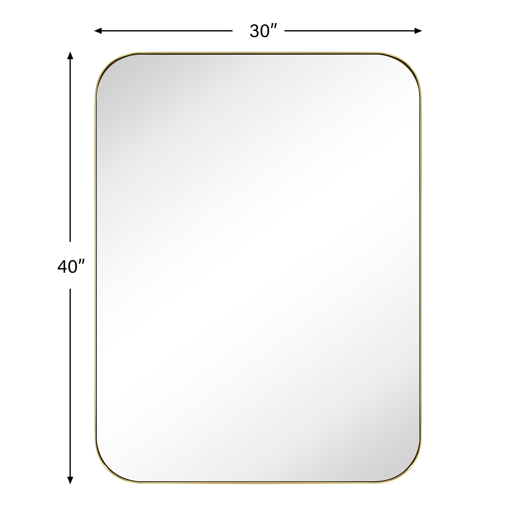 Miroirs muraux ronds en métal chic et moderne du milieu du siècle TEHOME