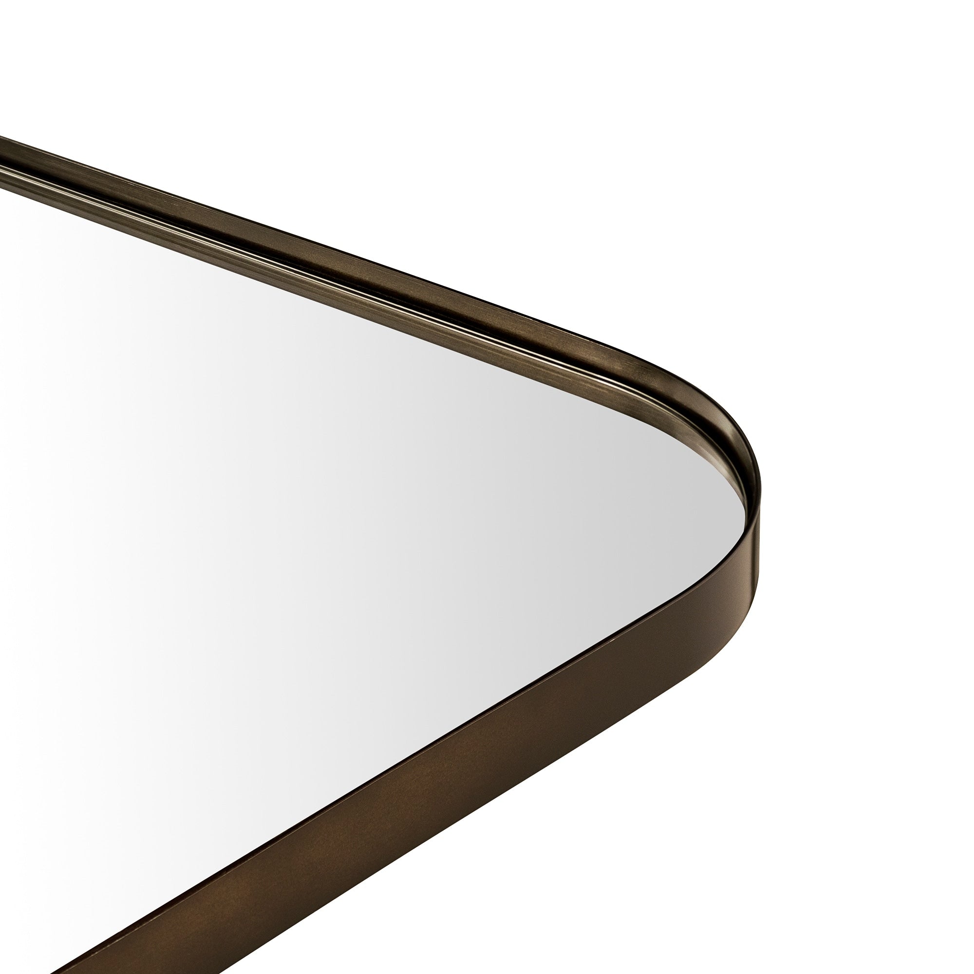 Miroirs muraux ronds en métal chic et moderne du milieu du siècle TEHOME