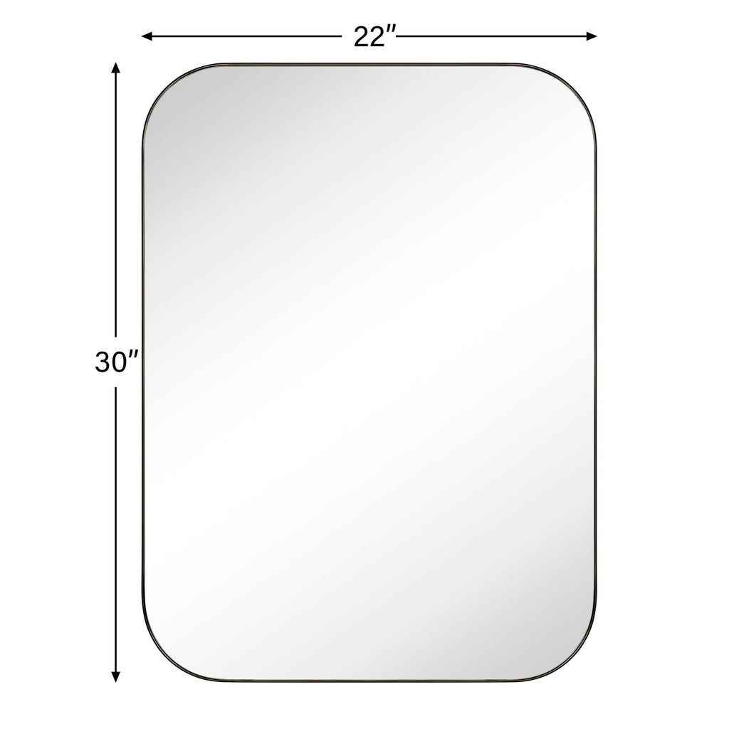 Miroirs muraux ronds en métal chic et moderne du milieu du siècle TEHOME