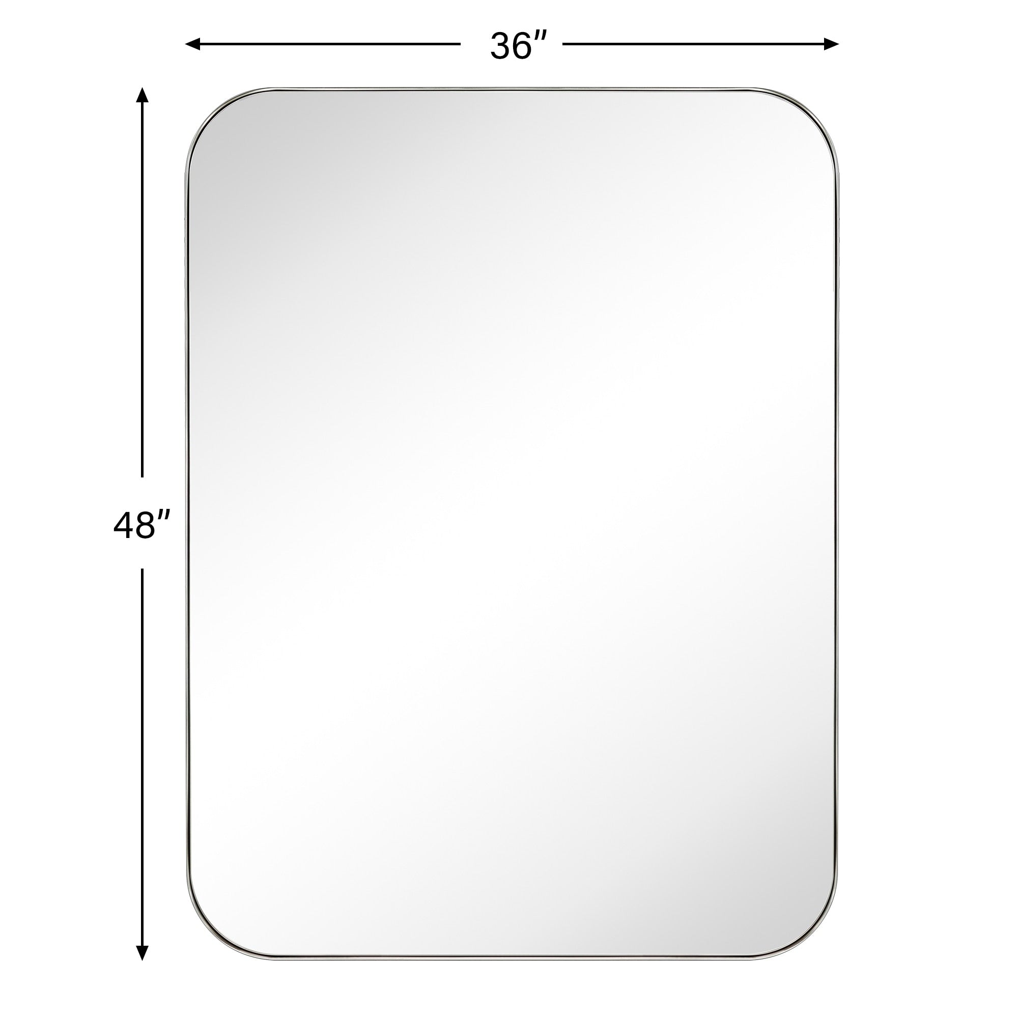 Miroirs muraux ronds en métal chic et moderne du milieu du siècle TEHOME